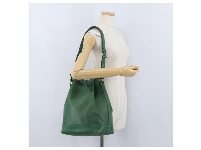 LOUIS VUITTON Borsa a Spalla Epi Noe Verde M44004 LV Auth LNZ152 - vista 20
