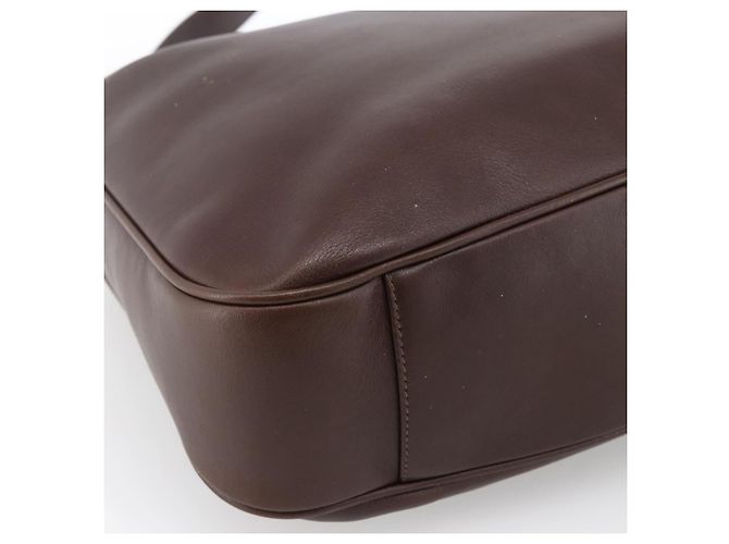 Borsa a Spalla in Pelle Gucci Bamboo 2way Marrone Oro 001 1705 1577 Auth th6602 D'oro - vista 17