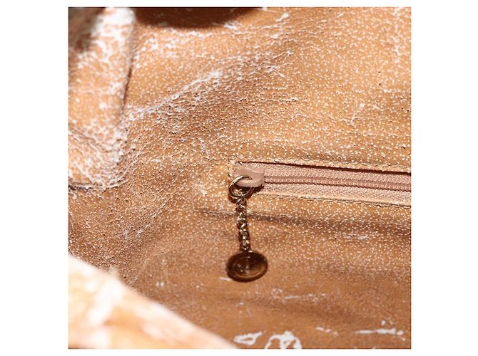 Borsa a Spalla in Pelle Gucci Bamboo 2way Marrone Oro 001 1705 1577 Auth th6602 D'oro - vista 21