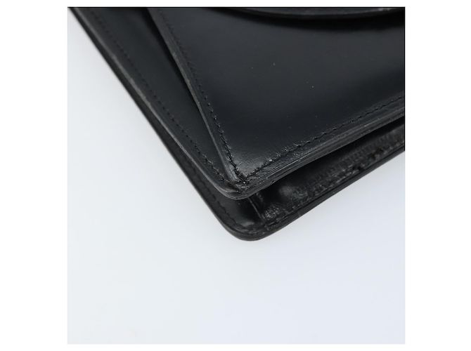 Borsa a Spalla Christian Dior in Pelle Nera e Oro Auth fm5126 Nero D'oro - vista 16