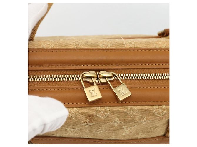 LOUIS VUITTON Monogram Mini Josephine PM Borsa a Mano Beige M92416 LV Auth BA11224 - vista 10