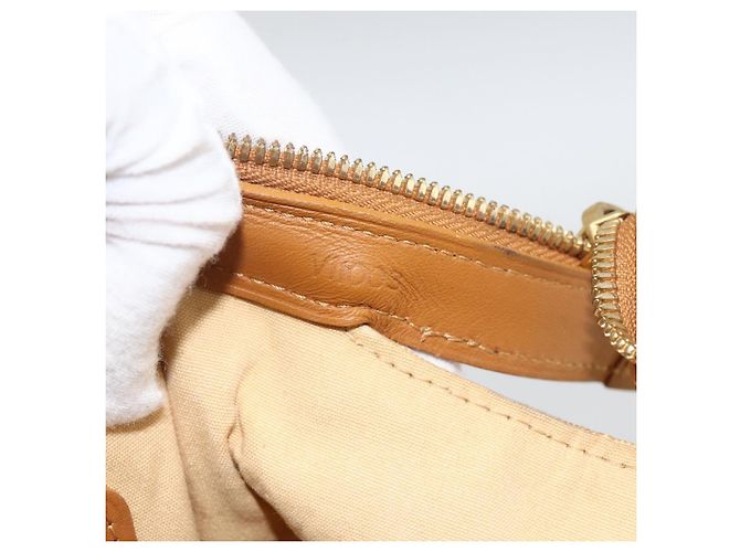 LOUIS VUITTON Monogram Mini Josephine PM Borsa a Mano Beige M92416 LV Auth BA11224 - vista 12