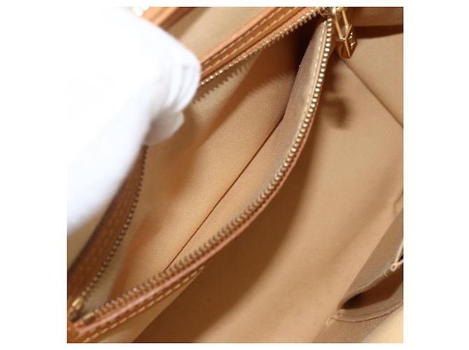 LOUIS VUITTON Monogram Mini Josephine PM Borsa a Mano Beige M92416 LV Auth BA11224 - vista 21