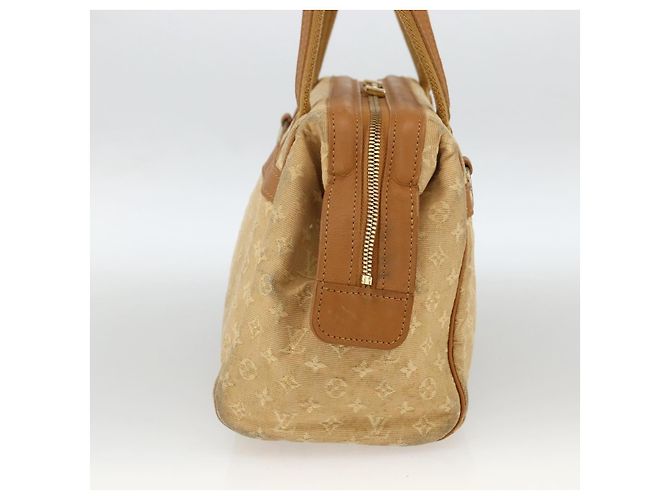 LOUIS VUITTON Monogram Mini Josephine PM Borsa a Mano Beige M92416 LV Auth BA11224 - vista 4