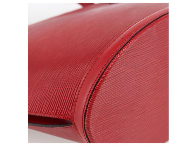 LOUIS VUITTON Borsa a Spalla Epi Saint Jacques Rossa M52277 LV Auth ep13587 Rosso - vista 14