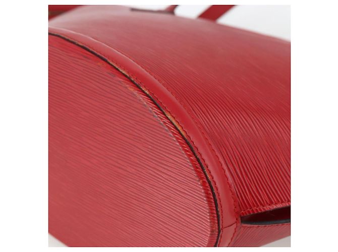 LOUIS VUITTON Borsa a Spalla Epi Saint Jacques Rossa M52277 LV Auth ep13587 Rosso - vista 15