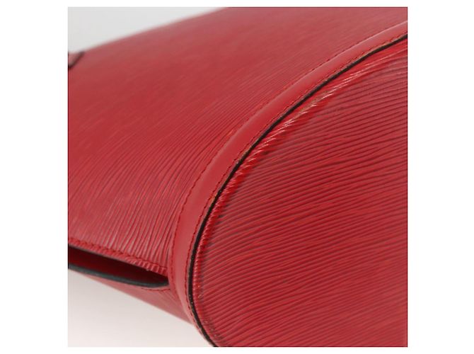 LOUIS VUITTON Borsa a Spalla Epi Saint Jacques Rossa M52277 LV Auth ep13587 Rosso - vista 16