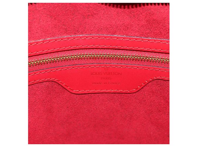 LOUIS VUITTON Borsa a Spalla Epi Saint Jacques Rossa M52277 LV Auth ep13587 Rosso - vista 17
