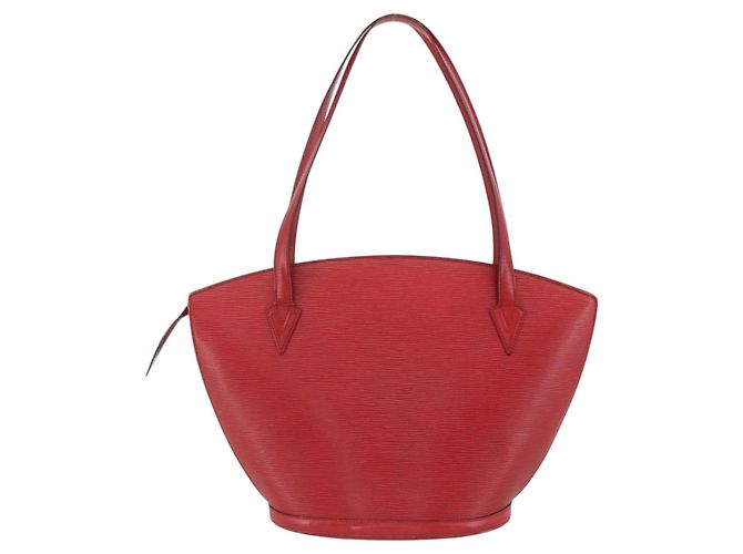 LOUIS VUITTON Borsa a Spalla Epi Saint Jacques Rossa M52277 LV Auth ep13587 Rosso - vista 2