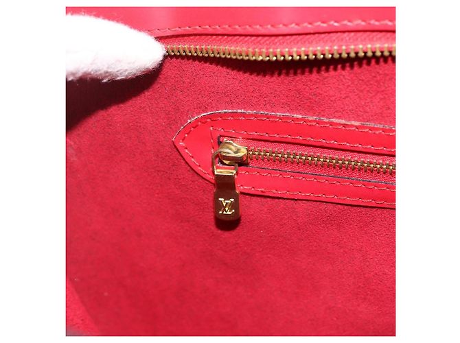 LOUIS VUITTON Borsa a Spalla Epi Saint Jacques Rossa M52277 LV Auth ep13587 Rosso - vista 20