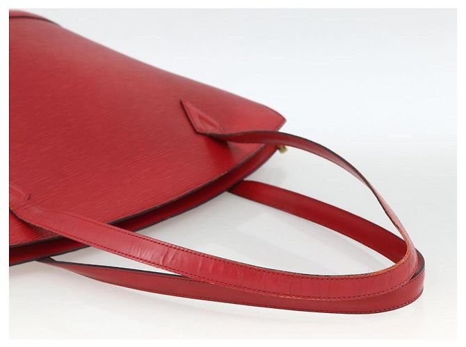 LOUIS VUITTON Borsa a Spalla Epi Saint Jacques Rossa M52277 LV Auth ep13587 Rosso - vista 7