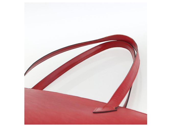 LOUIS VUITTON Borsa a Spalla Epi Saint Jacques Rossa M52277 LV Auth ep13587 Rosso - vista 8