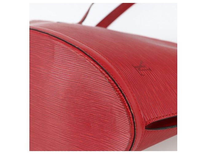 LOUIS VUITTON Borsa a Spalla Epi Saint Jacques Rossa M52277 LV Auth ep13587 Rosso - vista 9