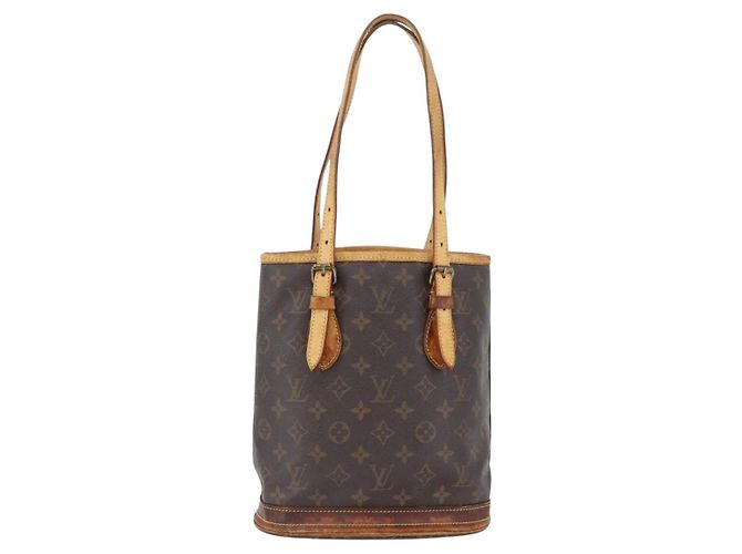 LOUIS VUITTON Borsa a Spalla Monogram Bucket PM M42238 LV Auth 173765 Monogramma - vista 13