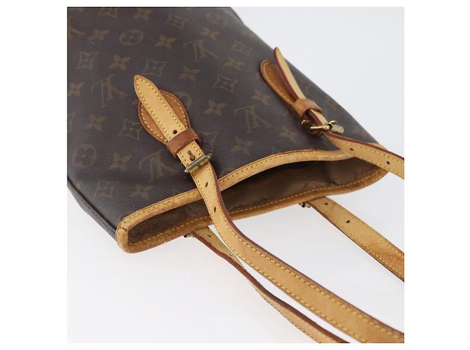LOUIS VUITTON Borsa a Spalla Monogram Bucket PM M42238 LV Auth 173765 Monogramma - vista 6