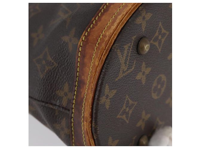 LOUIS VUITTON Borsa a Spalla Monogram Bucket PM M42238 LV Auth 173765 Monogramma - vista 8