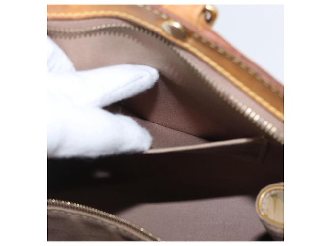 LOUIS VUITTON Borsa a Mano Vernis Blair MM 2way Beige Poodle M91755 LV Auth 171519 - vista 26