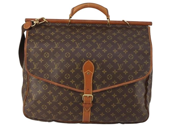 LOUIS VUITTON Monogram Sac Chassour 45 Boston Tasche M41922 LV Auth 171758 Monogramm - Ansicht 2