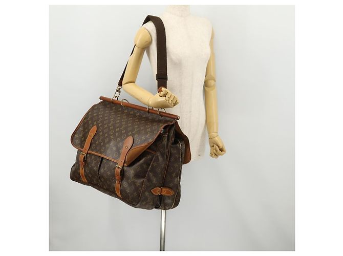 LOUIS VUITTON Monogram Sac Chassour 45 Boston Tasche M41922 LV Auth 171758 Monogramm - Ansicht 28