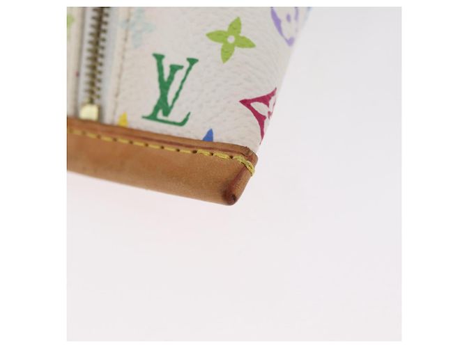 LOUIS VUITTON Monogram Multicolor Berlango Coin Purse White M58028 Auth BSZ417V - view 15
