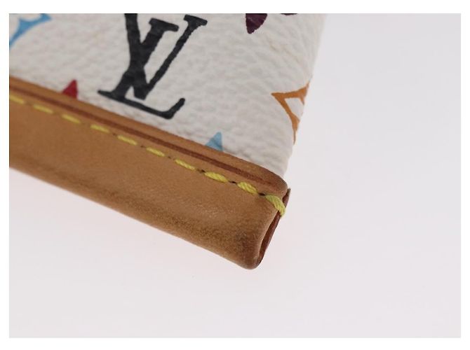 LOUIS VUITTON Monogram Multicolor Berlango Coin Purse White M58028 Auth BSZ417V - view 17