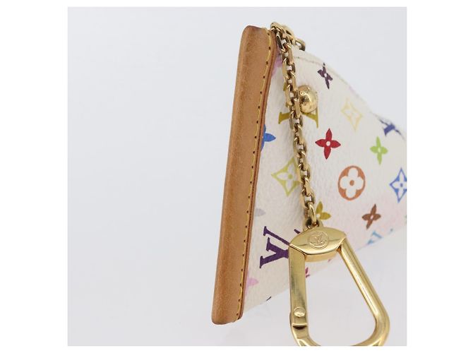 LOUIS VUITTON Monogram Multicolor Berlango Coin Purse White M58028 Auth BSZ417V - view 6