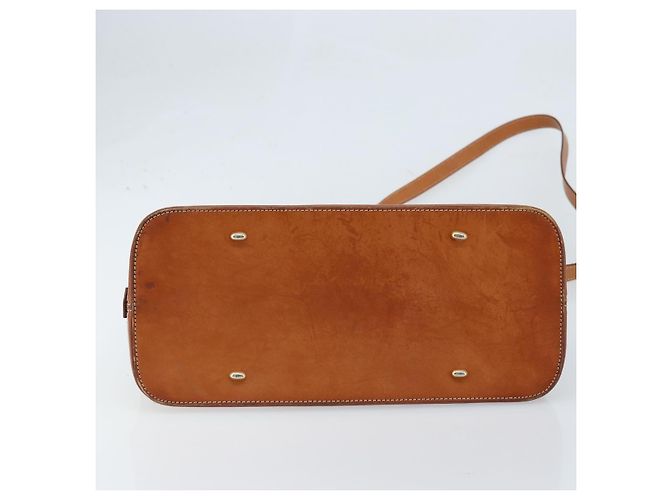 Céline Borsa a mano in tela Macadam CELINE in pelle PVC 2 in 1 marrone oro Auth 171116 D'oro - vista 5