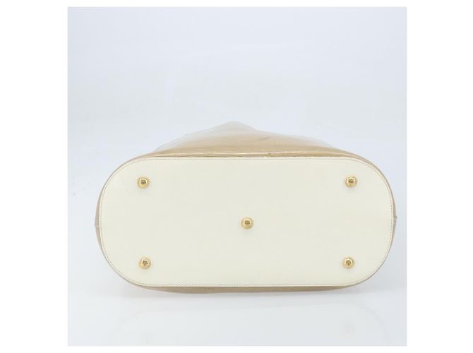 LOUIS VUITTON Borsa Tote Epi Plage Lagoon Bay Bianca Trasparente M92151 LV Auth LNZ349 Bianco - vista 5