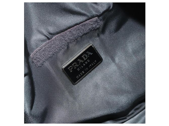 Borsa Boston PRADA in nylon rosso argento autentica mr1998 - vista 25