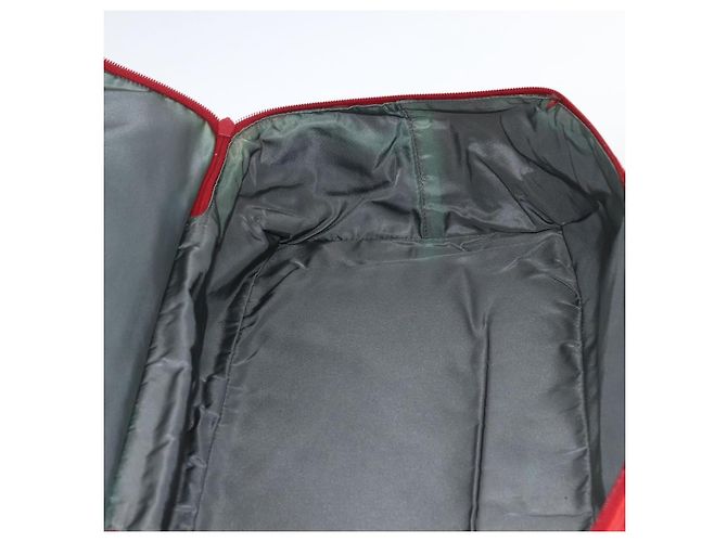 Borsa Boston PRADA in nylon rosso argento autentica mr1998 - vista 28