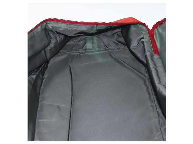 Borsa Boston PRADA in nylon rosso argento autentica mr1998 - vista 29