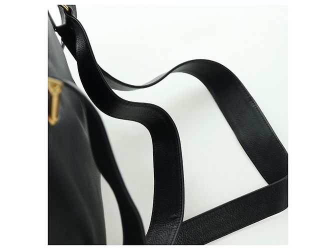 Autre Marque Zaino in pelle nera e oro Auth LNZ354V di TIFFANY&Co. Nero D'oro - vista 15