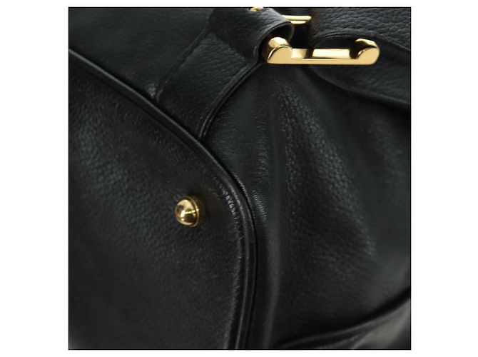 Autre Marque Zaino in pelle nera e oro Auth LNZ354V di TIFFANY&Co. Nero D'oro - vista 19