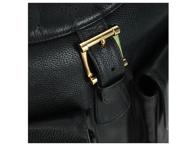 Autre Marque Zaino in pelle nera e oro Auth LNZ354V di TIFFANY&Co. Nero D'oro - vista 23