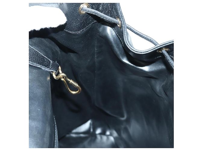 Autre Marque Zaino in pelle nera e oro Auth LNZ354V di TIFFANY&Co. Nero D'oro - vista 27