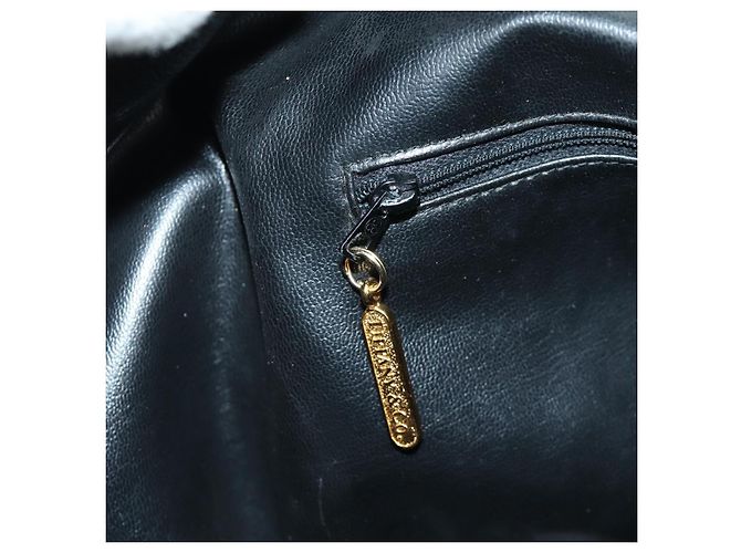Autre Marque Zaino in pelle nera e oro Auth LNZ354V di TIFFANY&Co. Nero D'oro - vista 29