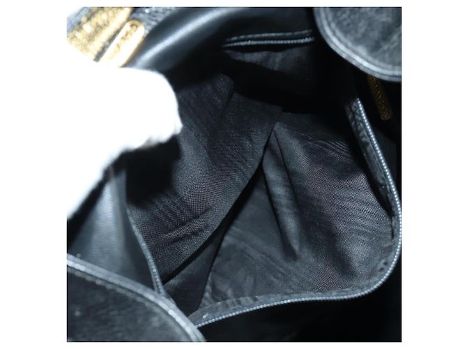 Autre Marque Zaino in pelle nera e oro Auth LNZ354V di TIFFANY&Co. Nero D'oro - vista 30