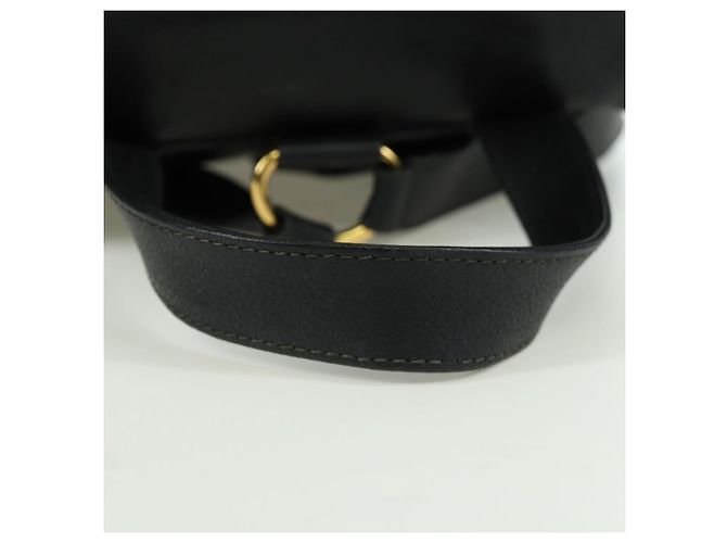 Autre Marque Zaino in pelle nera e oro Auth LNZ354V di TIFFANY&Co. Nero D'oro - vista 7
