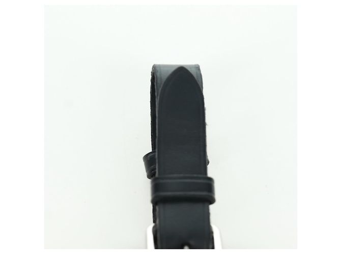 Etichetta nome LOUIS VUITTON Epi LV ~ Supreme Nera M67726 LV Auth LNZ468M Nero - vista 4