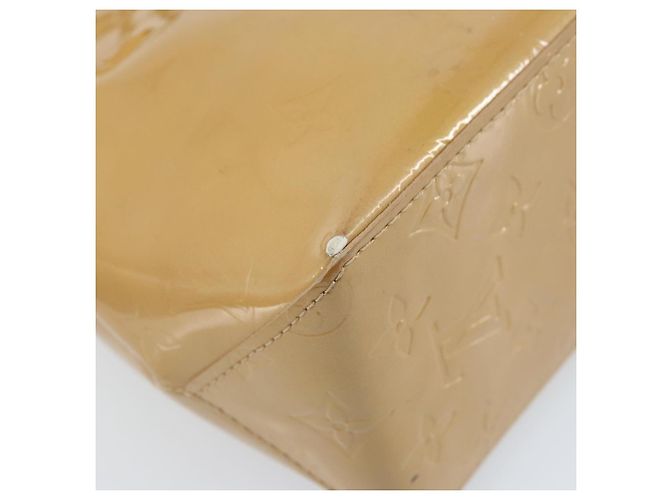 LOUIS VUITTON Borsa a Mano Monogram Vernis Reade PM Noisette M91334 LV Auth ka2870 Nocciola - vista 17