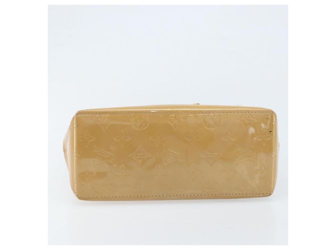 LOUIS VUITTON Borsa a Mano Monogram Vernis Reade PM Noisette M91334 LV Auth ka2870 Nocciola - vista 5