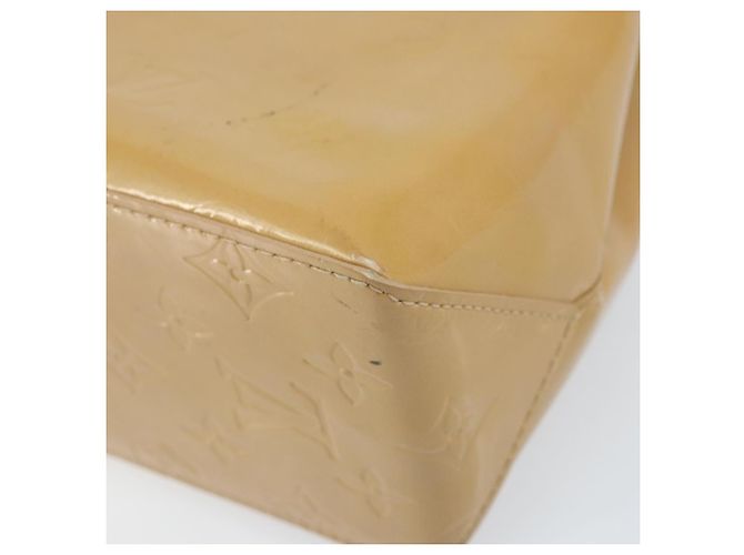 LOUIS VUITTON Borsa a Mano Monogram Vernis Reade PM Noisette M91334 LV Auth ka2870 Nocciola - vista 8