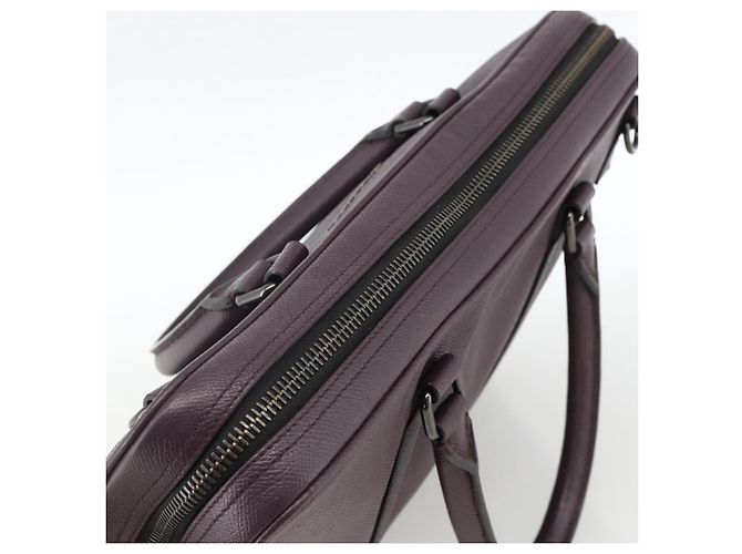 Burberry Handtasche aus Leder lila silber Auth ka2917 - Ansicht 6