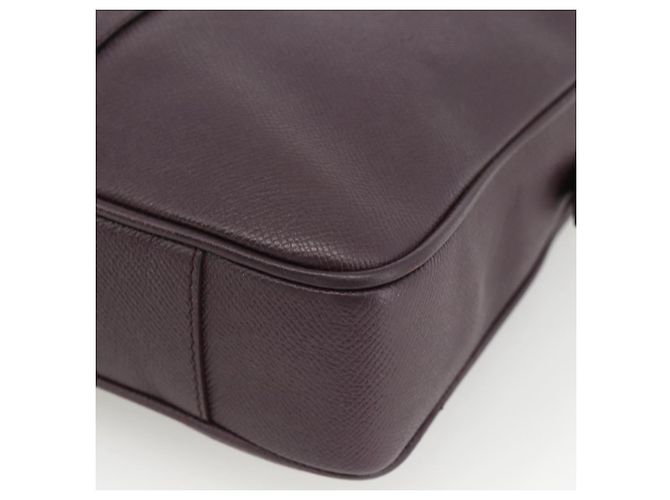 Burberry Handtasche aus Leder lila silber Auth ka2917 - Ansicht 9