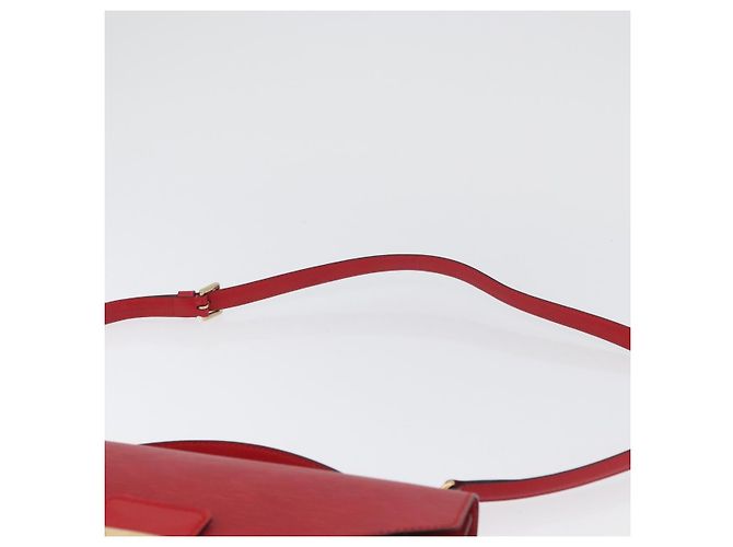 LOUIS VUITTON Borsa a Mano Epi Monceau 28 Rossa M40783 LV Auth BA10966 Rosso - vista 15