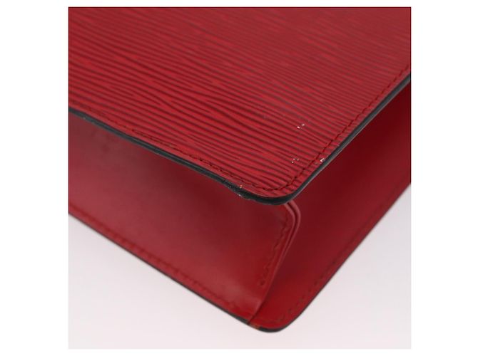 LOUIS VUITTON Borsa a Mano Epi Monceau 28 Rossa M40783 LV Auth BA10966 Rosso - vista 19