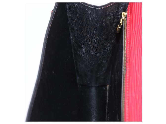 LOUIS VUITTON Borsa a Mano Epi Monceau 28 Rossa M40783 LV Auth BA10966 Rosso - vista 24