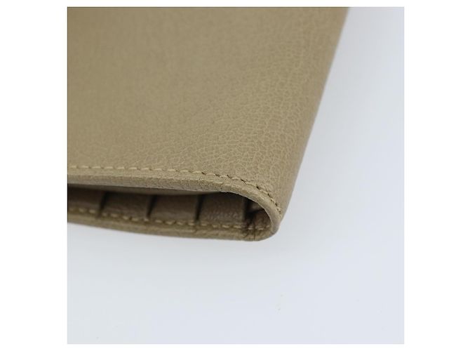 Portafoglio GUCCI Pelle Beige Oro 034 4276 0781 0 Auth bs33775 D'oro - vista 15