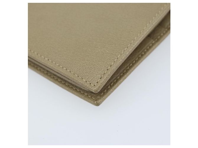Portafoglio GUCCI Pelle Beige Oro 034 4276 0781 0 Auth bs33775 D'oro - vista 16