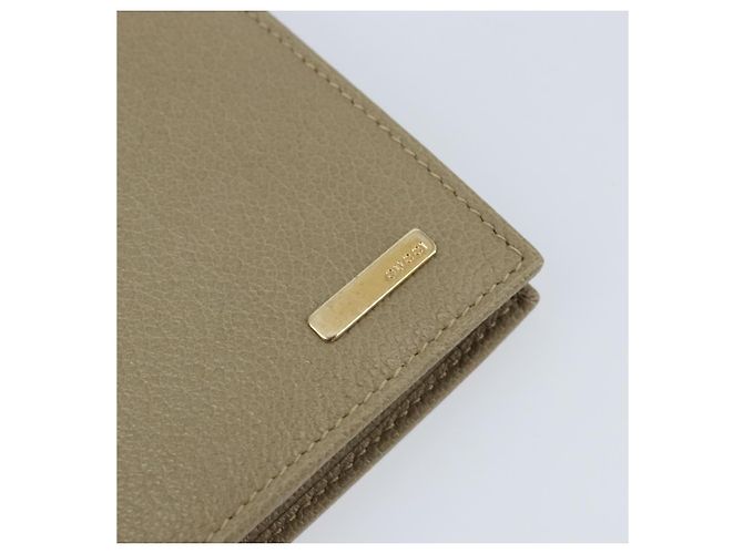 Portafoglio GUCCI Pelle Beige Oro 034 4276 0781 0 Auth bs33775 D'oro - vista 17